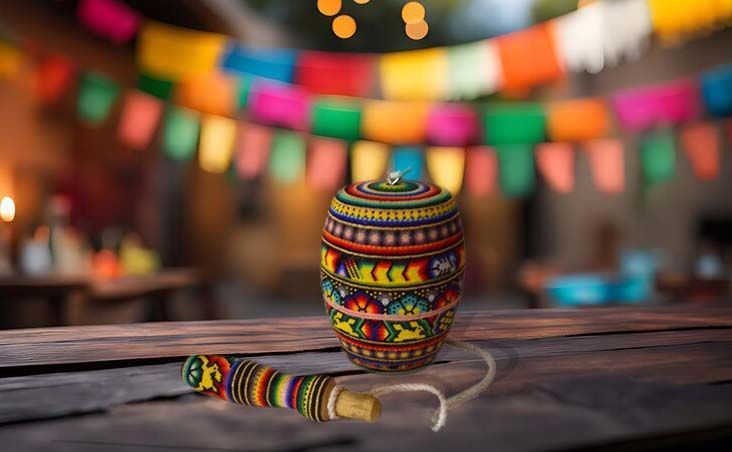 Balero Huichol: Juguete Tradicional Mexicano Convertido en Obra de Arte