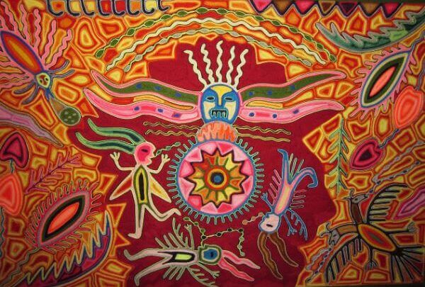 Peintures en fil Huichol