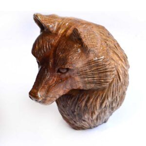 Figura de madera - Lobo
