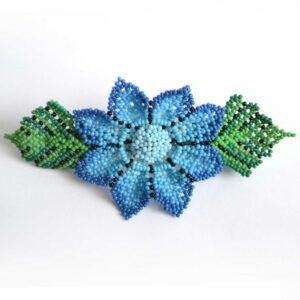 Pince à cheveux - Art Huichol
