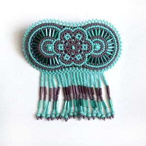 Pinza para el cabello - Arte huichol