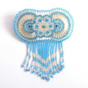 Pince à cheveux - Art Huichol