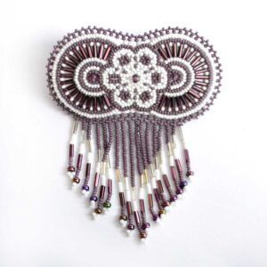 Pince à cheveux - Art Huichol