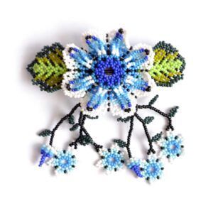 Pince à cheveux - Art Huichol