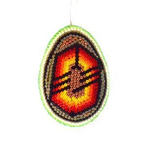 Egg - Huichol art