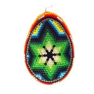 Œuf - Art huichol du Mexique