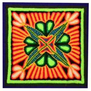 Peinture sur fil - Art Huichol