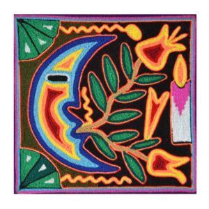 Peinture sur fil - Art Huichol