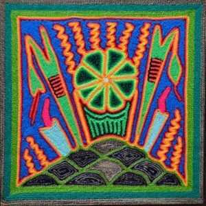 Peinture sur fil - Artisanat Huichol