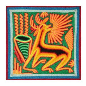 Peinture sur fil - Artisanat Huichol