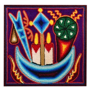 Peinture sur fil - Artisanat Huichol
