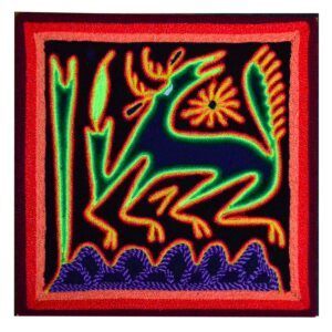 Peinture sur fil - Artisanat Huichol