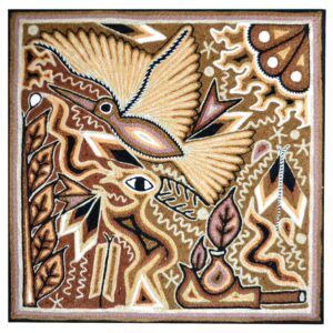Art huichol - Peinture sur fil