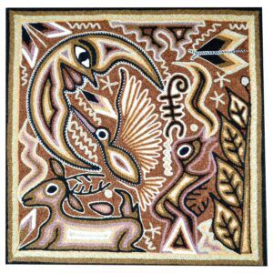 Art huichol - Peinture sur fil