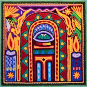 Art huichol - Peinture sur fil