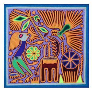 Art huichol - Peinture sur fil