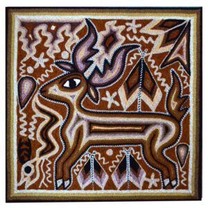 Art huichol - Peinture sur fil