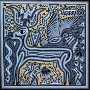 Art huichol - Peinture sur fil