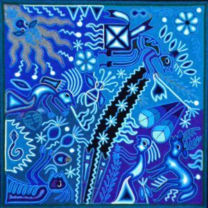 Art huichol - Peinture sur fil