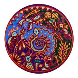 Art huichol - Peinture sur fil