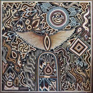 Art huichol - Peinture sur fil