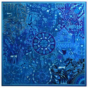 Art huichol - Peinture sur fil
