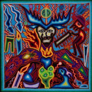 Art huichol - Peinture sur fil
