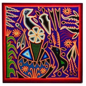 Art huichol - Peinture sur fil