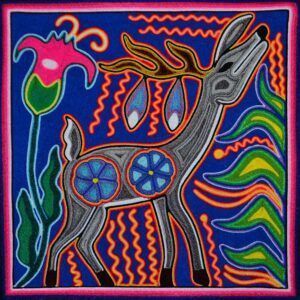Art huichol - Peinture sur fil