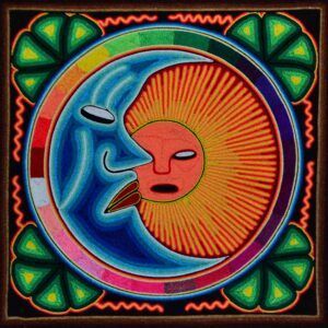 Art huichol - Peinture sur fil
