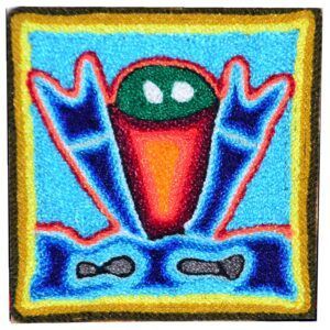 Peinture au fil - Art Huichol