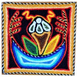 Peinture au fil - Art Huichol