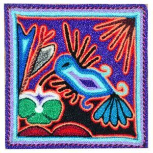 Peinture au fil - Art Huichol