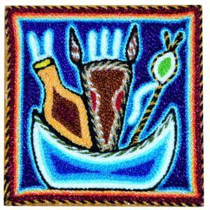 Peinture au fil - Art Huichol