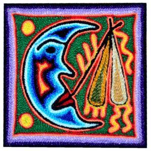 Yarn painting - Huichol Art