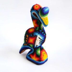 Art Huichol du héron
