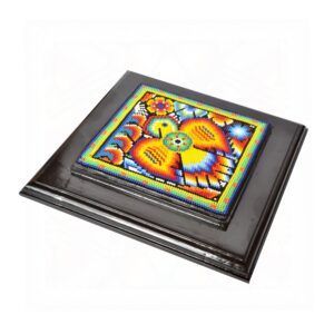 Peinture perlée Huichol