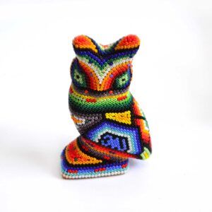 Owl - Huichol art