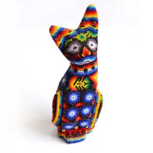 Chat - Huichol fait main