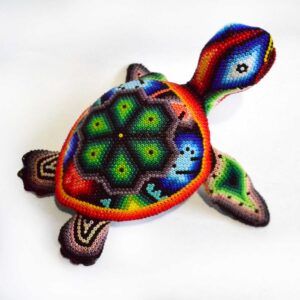 Huichol Beaded Turtle